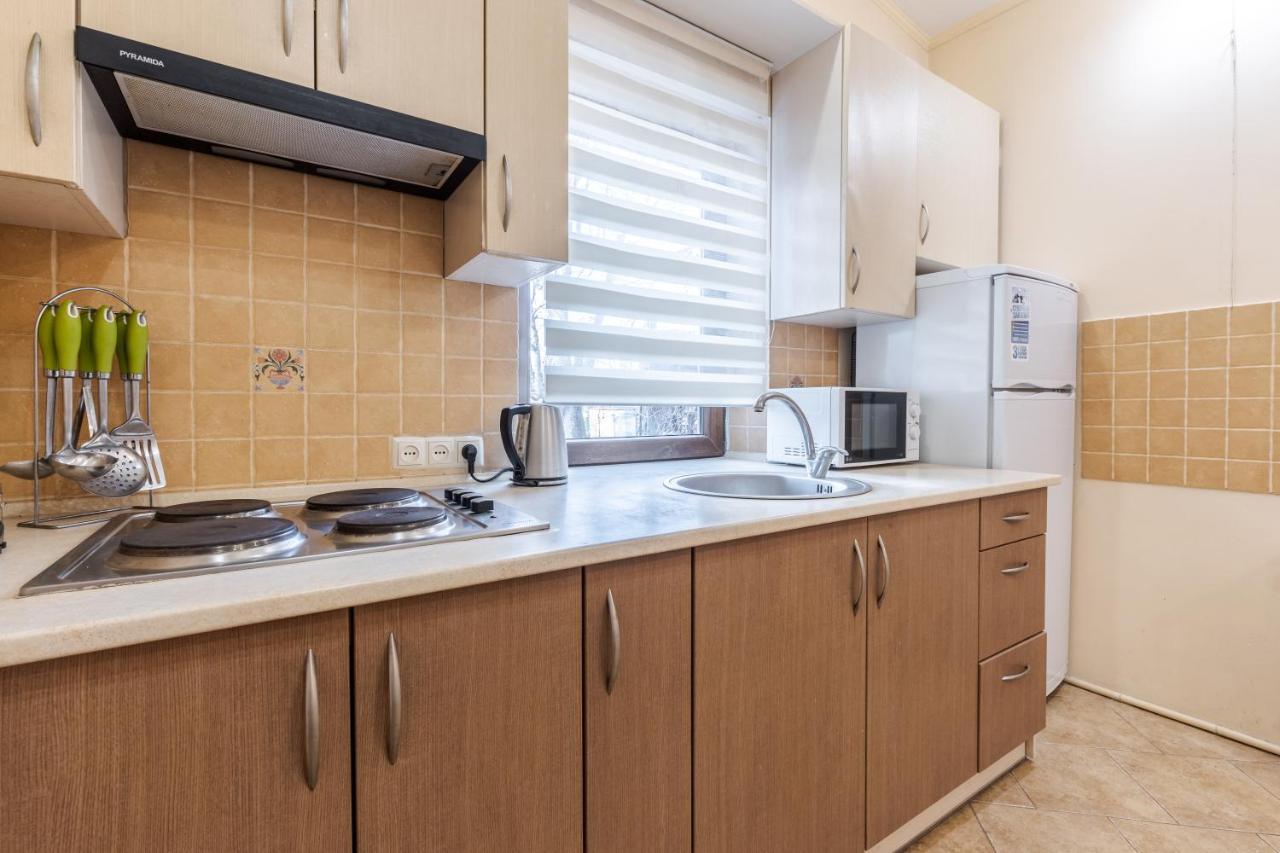 Mangal And Terrace In Center Apartment Lviv Dış mekan fotoğraf